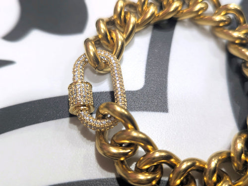 Chunky link bracelet