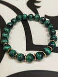 Green Tiger-eye stretch bracelet