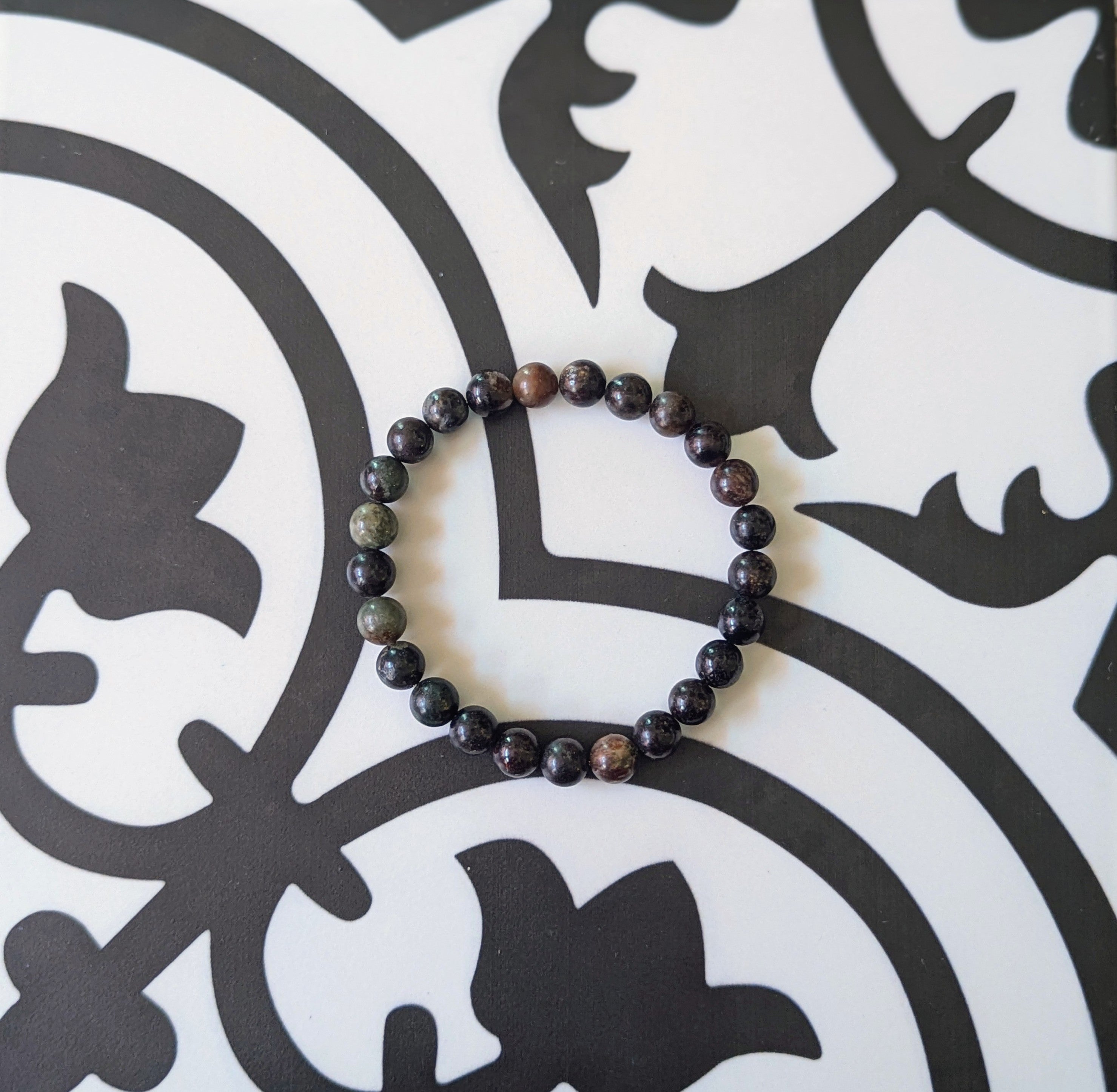 Multi Brown Agate Stretch Bracelet set