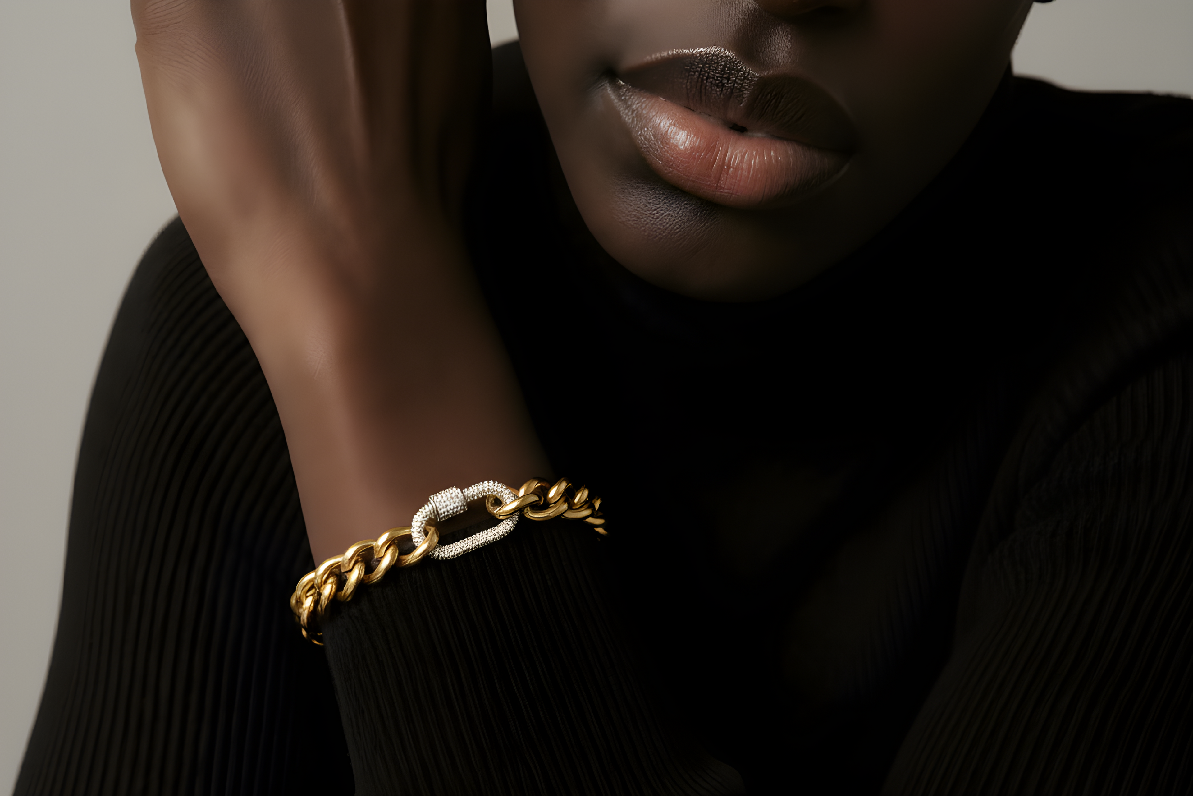 Chunky link bracelet