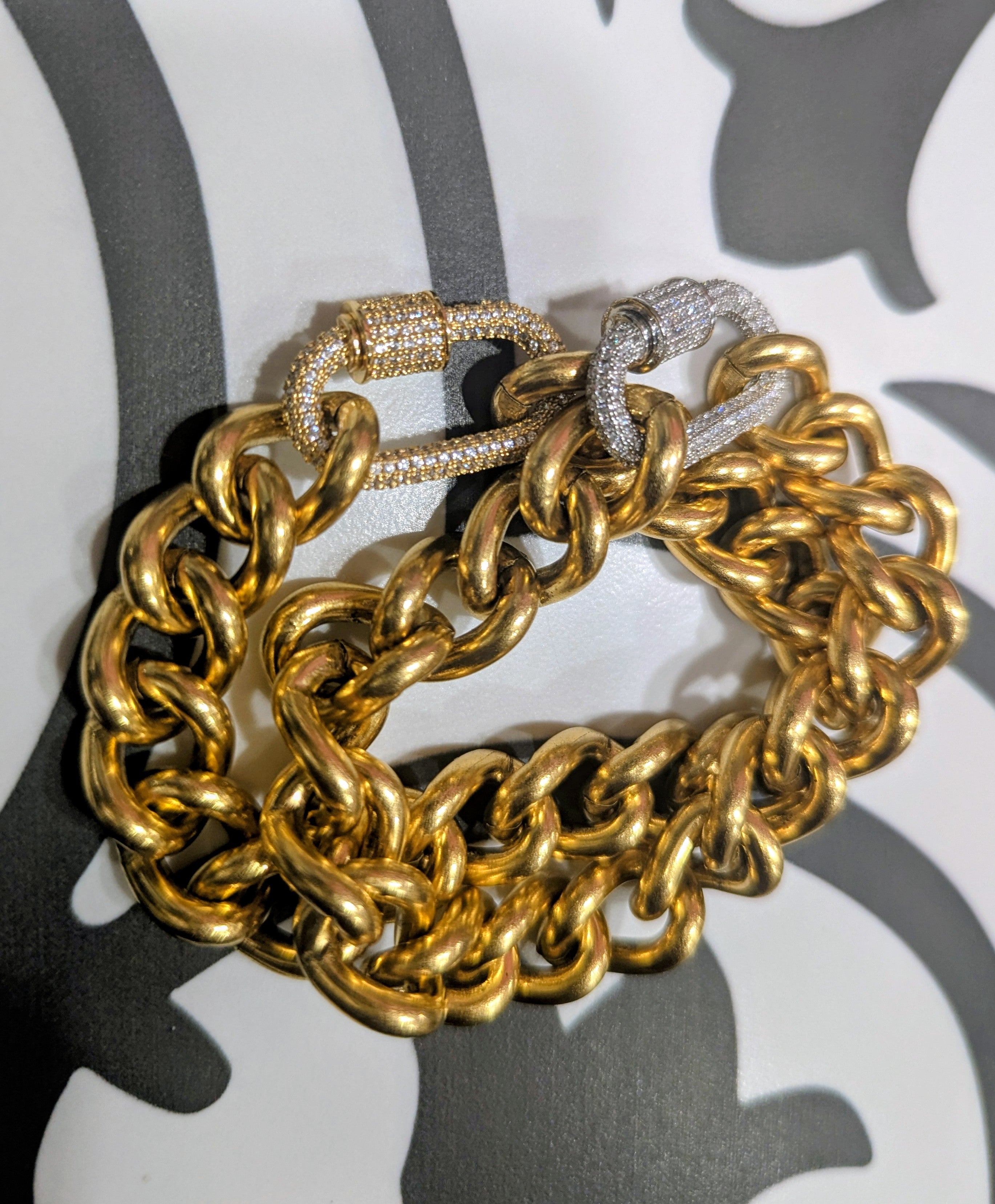 Chunky link bracelet