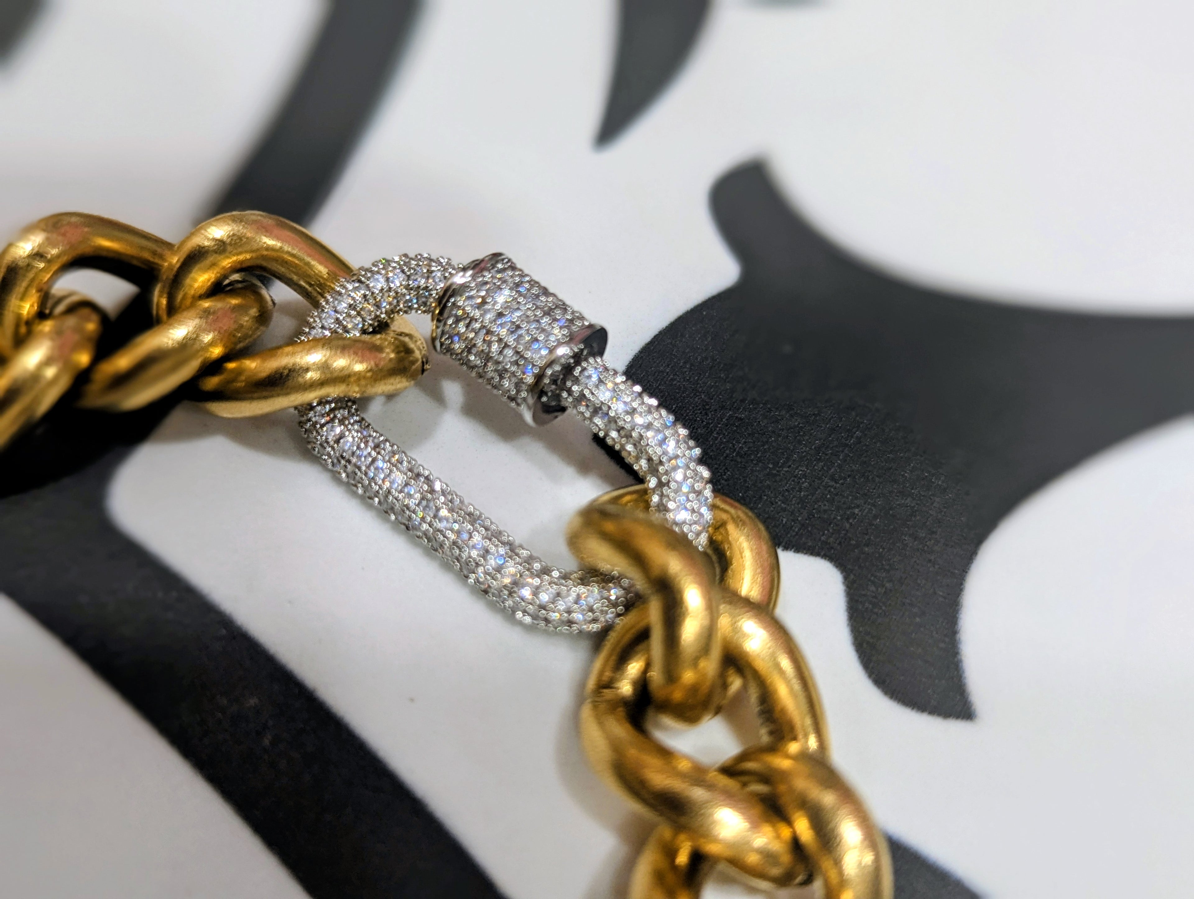 Chunky link bracelet