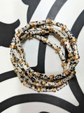 Dalmatian tube bracelet