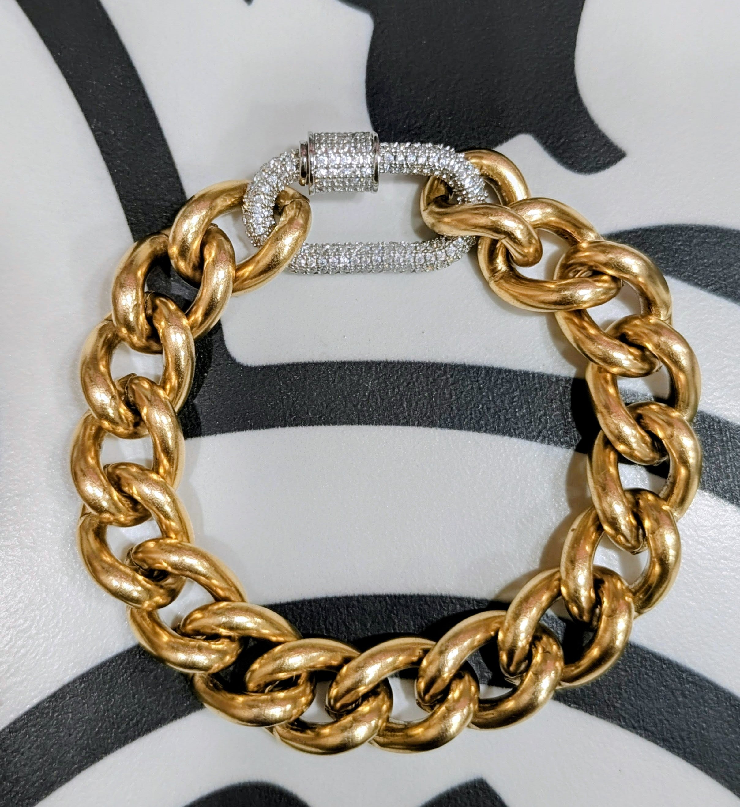 Chunky link bracelet